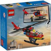 Lego City İtfaiye Kurtarma Helikopteri 60411